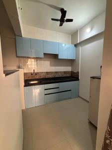Kitchen Image of 1000 Sq.ft 1 BHK Apartment / Flat for sale in Vighnaharta Developers Sai Dham, Mamurdi Pune for Rs. 3800000