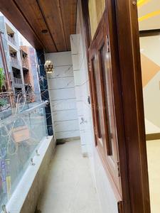 Balcony Image of 900 Sq.ft 3 BHK Builder Floor for sale in Bindapur New Delhi for Rs. 7500000
