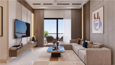 Hall Image of 1350 Sq.ft 2 BHK Apartment / Flat for sale in Pragathi Nagar Hyderabad for Rs. 6000000
