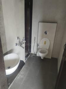 Bathroom Image of 600 Sq.ft 1 BHK Apartment / Flat for rent in Vihang Hills, Thane West Thane for Rs. 20000