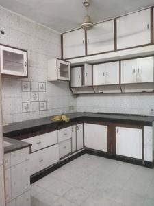 Kitchen Image of 1400 Sq.ft 2 BHK Builder Floor for rent in Sarita Vihar New Delhi for Rs. 32000