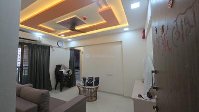 Living Room Image of 680 Sq.ft 2 BHK Apartment / Flat for rent in Raunak City, Kalyan West Kalyan for Rs. 25000