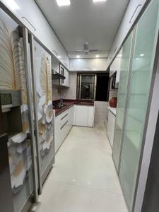 Kitchen Image of 1377 Sq.ft 2 BHK Apartment / Flat for rent in Limra Burj Qadri, Agripada Mumbai for Rs. 120000