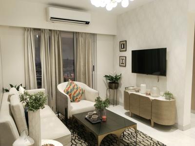 Living Room Image of 6600 Sq.ft 4 BHK Apartment / Flat for sale in Sunteck Signia Isles, Bandra East Mumbai for Rs. 450000000