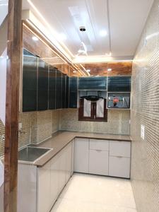 Kitchen Image of 765 Sq.ft 3 BHK Builder Floor for sale in Nangli Sakrawati New Delhi for Rs. 6500000