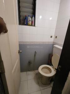 Bathroom Image of 600 Sq.ft 1 BHK Apartment / Flat for rent in Sanpada Navi Mumbai for Rs. 40000