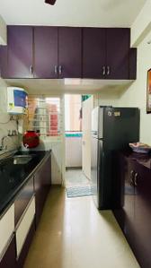 Kitchen Image of 765 Sq.ft 1 BHK Apartment / Flat for sale in Gota Ahmedabad for Rs. 4100000