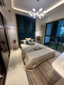 Bedroom Image of 670 Sq.ft 1 BHK Apartment / Flat for sale in Lodha Palava Premier, Dombivli East Thane for Rs. 4420000