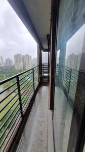 Balcony Image of 673 Sq.ft 2 BHK Apartment / Flat for sale in Risland The Icon, Thane West Thane for Rs. 11000000