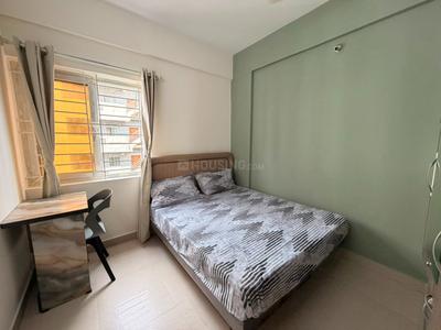 Bedroom Image of 1050 Sq.ft 2 BHK Builder Floor for rent in Hoodi Bengaluru for Rs. 47000