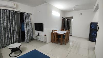 Living Room Image of 1500 Sq.ft 3 BHK Apartment / Flat for rent in Adani Amogha, Shantigram Ahmedabad for Rs. 48000