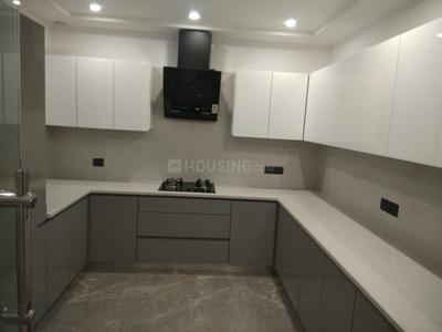 Kitchen Image of 1800 Sq.ft 3 BHK Builder Floor for sale in Lajpat Nagar New Delhi for Rs. 62500000