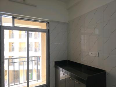 Kitchen Image of 600 Sq.ft 1 BHK Apartment / Flat for sale in Siddhagiri Kalpana Garden, Nalasopara East Nala Sopara for Rs. 3800000