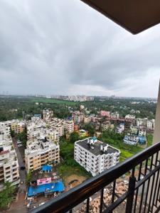 Balcony Image of 1500 Sq.ft 3 BHK Apartment / Flat for sale in Siddha Happyville , Rajarhat Kolkata for Rs. 13000000