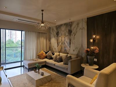 Living Room Image of 1396 Sq.ft 2 BHK Apartment / Flat for sale in Adani Atelier Greens, Mundhwa Pune for Rs. 21100000