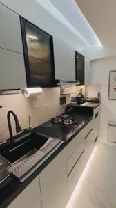 Kitchen Image of 600 Sq.ft 1 RK Builder Floor for rent in Sarvapriya Vihar New Delhi for Rs. 45000