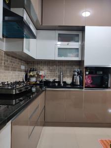 Kitchen Image of 940 Sq.ft 2 BHK Apartment / Flat for rent in SJR Hamilton Homes, Gattahalli Bengaluru for Rs. 33500