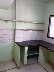 Kitchen Image of 500 Sq.ft 1 BHK Apartment / Flat for rent in Greenland Apartment, Tilak Nagar Indore for Rs. 15000