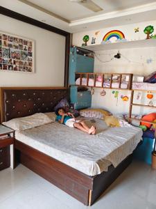 Bedroom Image of 900 Sq.ft 2 BHK Apartment / Flat for rent in Cosmos Classique, Thane West Thane for Rs. 40000