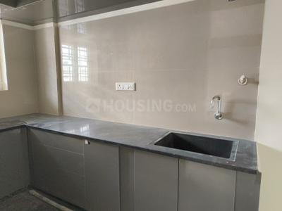 Kitchen Image of 600 Sq.ft 1 BHK Builder Floor for rent in Akshayanagar Bengaluru for Rs. 20000