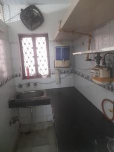 Kitchen Image of 450 Sq.ft 1 RK Builder Floor for rent in Janakpuri New Delhi for Rs. 17000