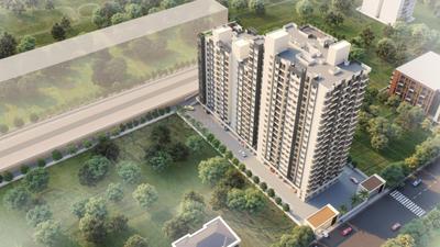 Image of 1270 Sq.ft 2 BHK Apartment / Flat for sale in DML Hexa Towers Wing A, Moshi, Pune for Rs. 6345000