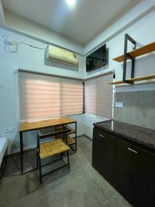 Kitchen Image of 250 Sq.ft 1 RK Builder Floor for rent in Mahalakshmi Nagar Indore for Rs. 12500