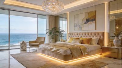 Bedroom Image of 903 Sq.ft 2 BHK Apartment / Flat for sale in One Marina, Marine Lines Mumbai for Rs. 69900000
