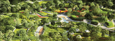 Image of 1731 Sq.ft 3 BHK Apartment / Flat for sale in Godrej The Greenfront At Godrej Park World, Hinjawadi, Pune for Rs. 17200000