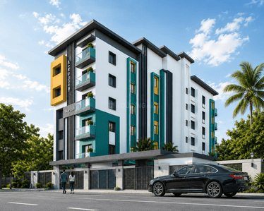 Image of 1245 Sq.ft 2 BHK Apartment / Flat for sale in Thudiyalur, Coimbatore for Rs. 5800000