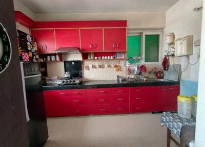 Kitchen Image of 1200 Sq.ft 2 BHK Apartment / Flat for rent in Aliganj Lucknow for Rs. 22000
