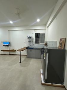 Hall Image of 600 Sq.ft 1 BHK Builder Floor for rent in Scheme No 114 Indore for Rs. 23000