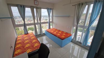 Bedroom Image of 270 Sq.ft 1 RK Apartment / Flat for rent in VJ IndiLife, Pashan Pune for Rs. 23000