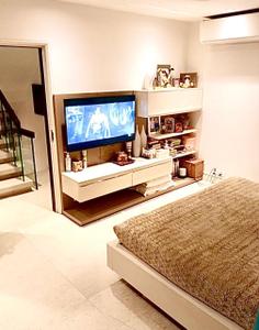 Bedroom Image of 715 Sq.ft 1 BHK Apartment / Flat for sale in National Trinity Paradise Phase 1, Shilphata Thane for Rs. 4500000