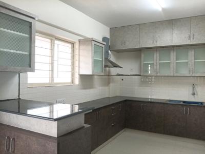 Kitchen Image of 1500 Sq.ft 3 BHK Apartment / Flat for rent in Neeraja Sarovar, Hallehalli Bengaluru for Rs. 40000