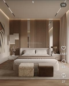 Bedroom Image of 5700 Sq.ft 4 BHK Builder Floor for sale in Vasant Vihar New Delhi for Rs. 200000000