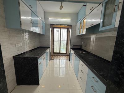 Kitchen Image of 680 Sq.ft 1 BHK Apartment / Flat for sale in Regency Anantam, Dombivli East Thane for Rs. 4850000