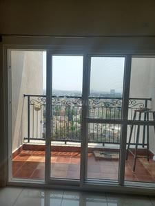 Balcony Image of 1050 Sq.ft 3 BHK Apartment / Flat for rent in Prestige Jindal City, Anchepalya Bengaluru for Rs. 40000
