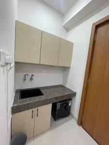 Kitchen Image of 1000 Sq.ft 1 BHK Apartment / Flat for rent in Vijay Nagar Indore for Rs. 15000
