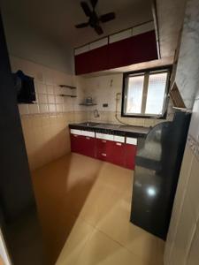 Kitchen Image of 850 Sq.ft 3 BHK Apartment / Flat for rent in Rashmi Dhruvita Park, Vasai East Vasai for Rs. 22000