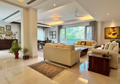 Hall Image of 7200 Sq.ft 4 BHK Builder Floor for rent in Panchsheel Park New Delhi for Rs. 500000
