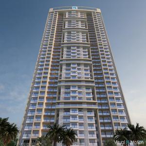 Image of 1000 Sq.ft 2 BHK Apartment / Flat for sale in Raunak Unnathi Woods Supreme, Hiranandani Estate, Thane for Rs. 10500000