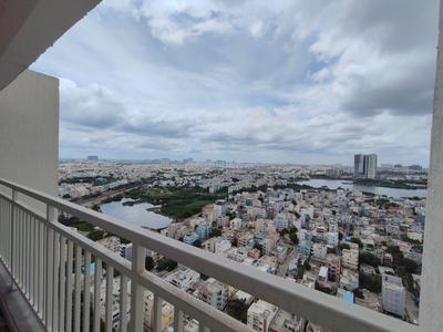 Balcony Image of 1605 Sq.ft 3 BHK Apartment / Flat for rent in Candeur Crescent, Nallagandla Hyderabad for Rs. 48000