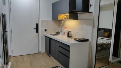 Kitchen Image of 450 Sq.ft 1 RK Apartment / Flat for rent in Yashcon Neon, Viman Nagar Pune for Rs. 50000