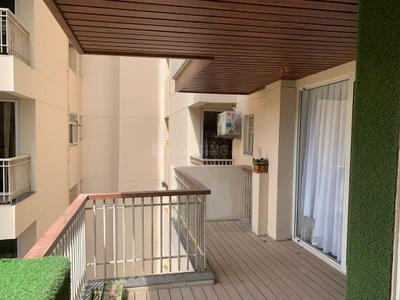Balcony Image of 1650 Sq.ft 3 BHK Apartment / Flat for rent in Sushma Chandigarh Grande, Gazipur Zirakpur for Rs. 45999