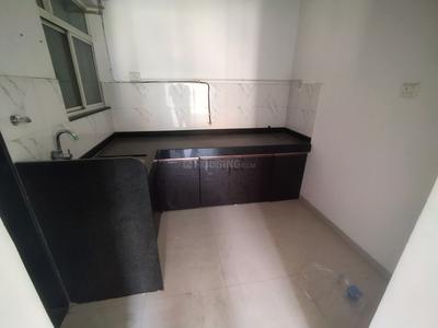 Kitchen Image of 600 Sq.ft 1 BHK Apartment / Flat for rent in Dynamic Grandeur, Undri Pune for Rs. 15000