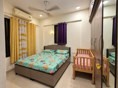 Bedroom Image of 885 Sq.ft 2 BHK Apartment / Flat for rent in Supreme Lake Florence, Powai Mumbai for Rs. 85000