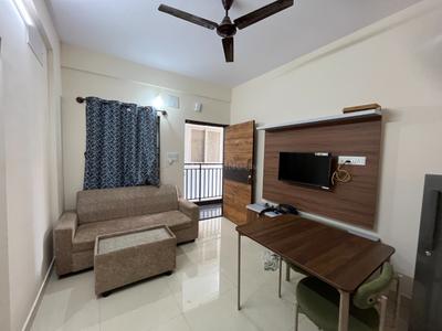 Hall Image of 600 Sq.ft 1 BHK Builder Floor for rent in Munnekollal Bengaluru for Rs. 25000