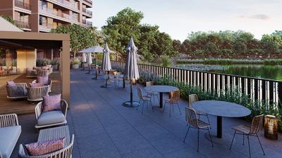 Balcony Image of 7290 Sq.ft 5 BHK Apartment / Flat for sale in Aaryavart Aranyam, Shilaj Ahmedabad for Rs. 56800000