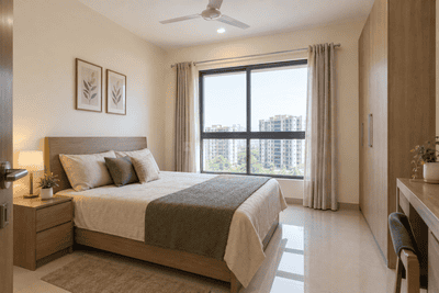 Image of 1430 Sq.ft 3 BHK Apartment / Flat for sale in Prestige Lavender Fields, Varthur, Bengaluru for Rs. 15600000